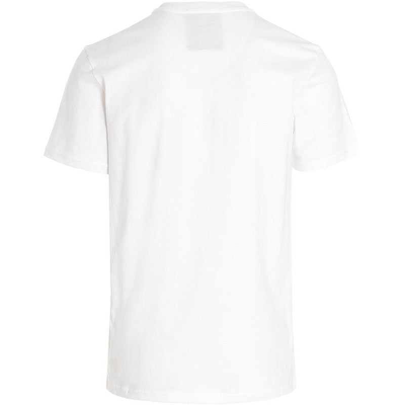 Men's Moschino Logo Print T-shirt, White - Krush Clothing