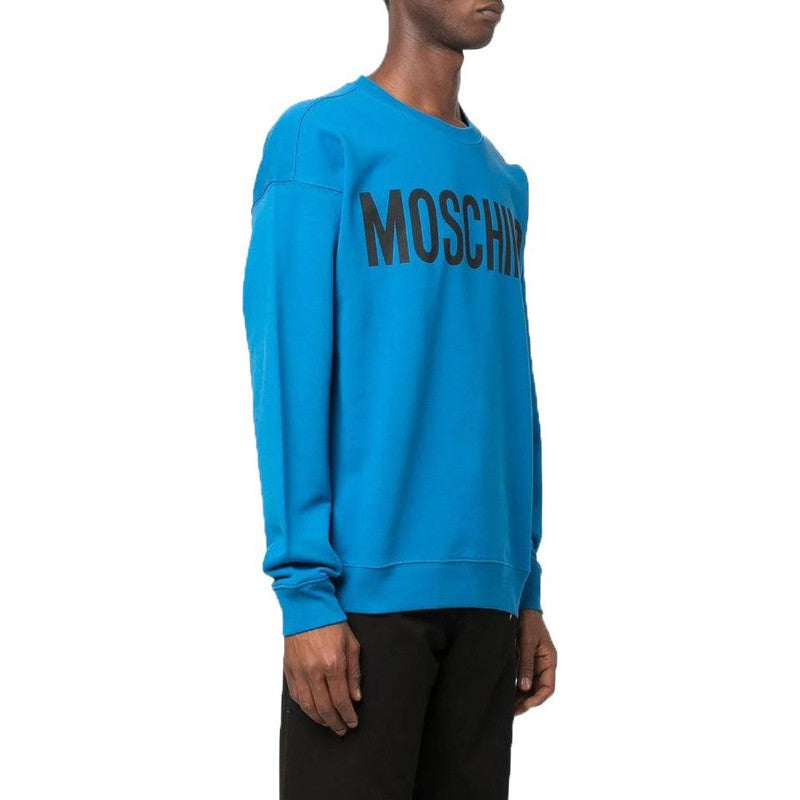 Men's Moschino Classic Logo Sweatshirt, Black - Krush Clothing