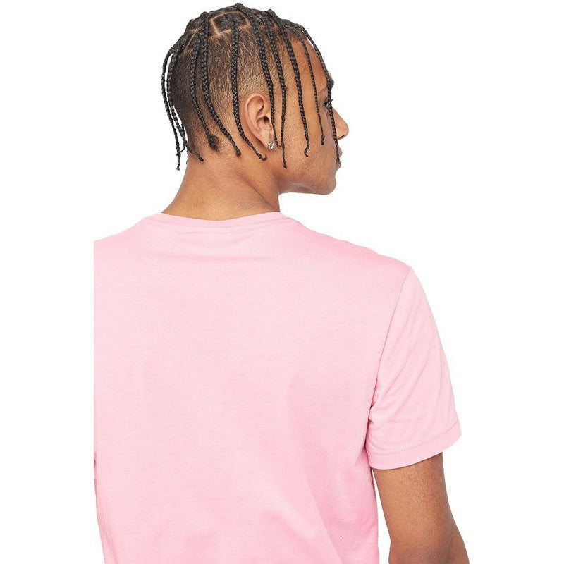 Men's Crew Neck Pima Cotton T-Shirt, Lotus Pink - Krush Clothing