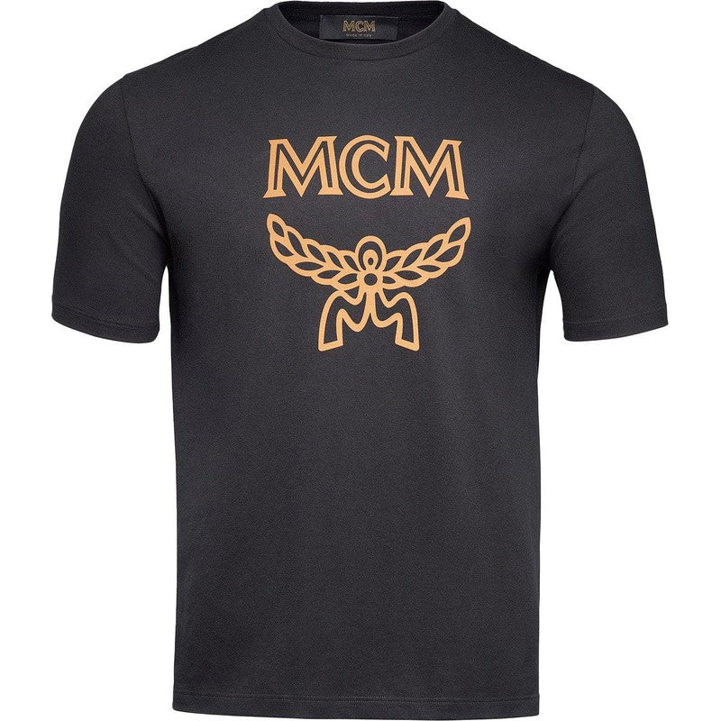 Men's MCM Classic Crewneck Cotton Tee, Black - Krush Clothing