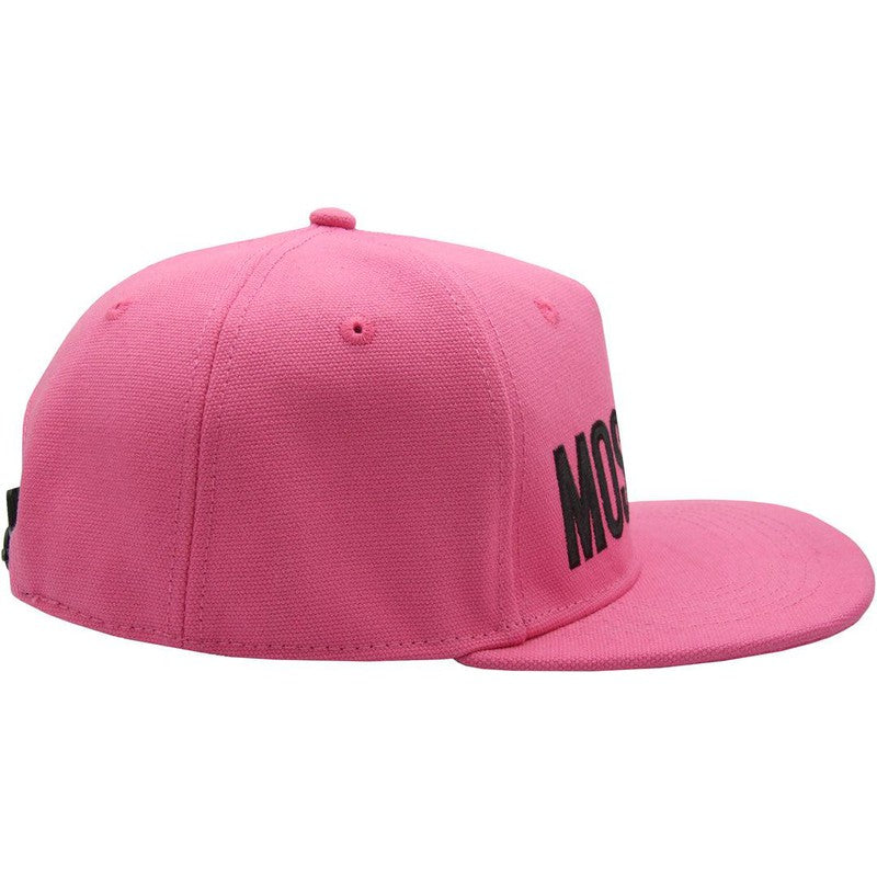 Moschino Couture Canvas Snapback Pink - Krush Clothing