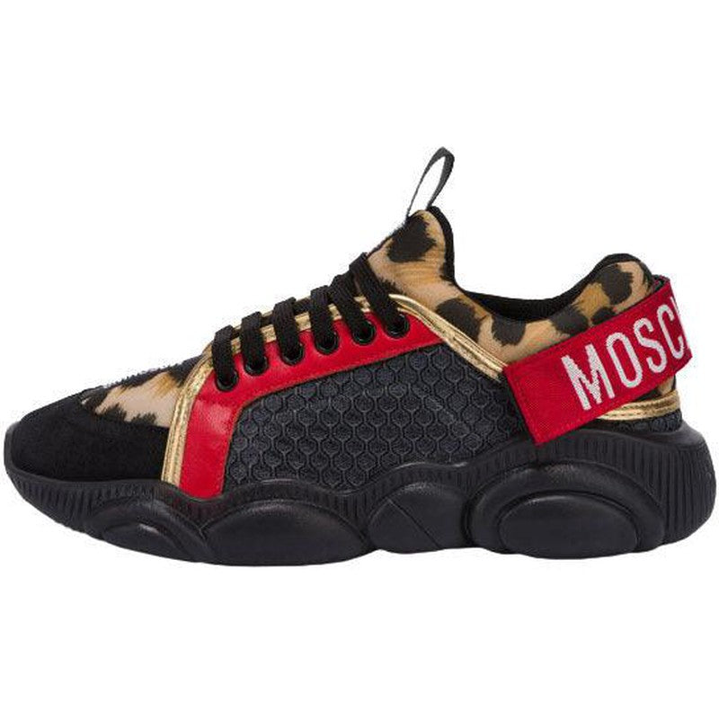 Women's Moschino Couture Teddy Shoes With Strap - Krush Clothing