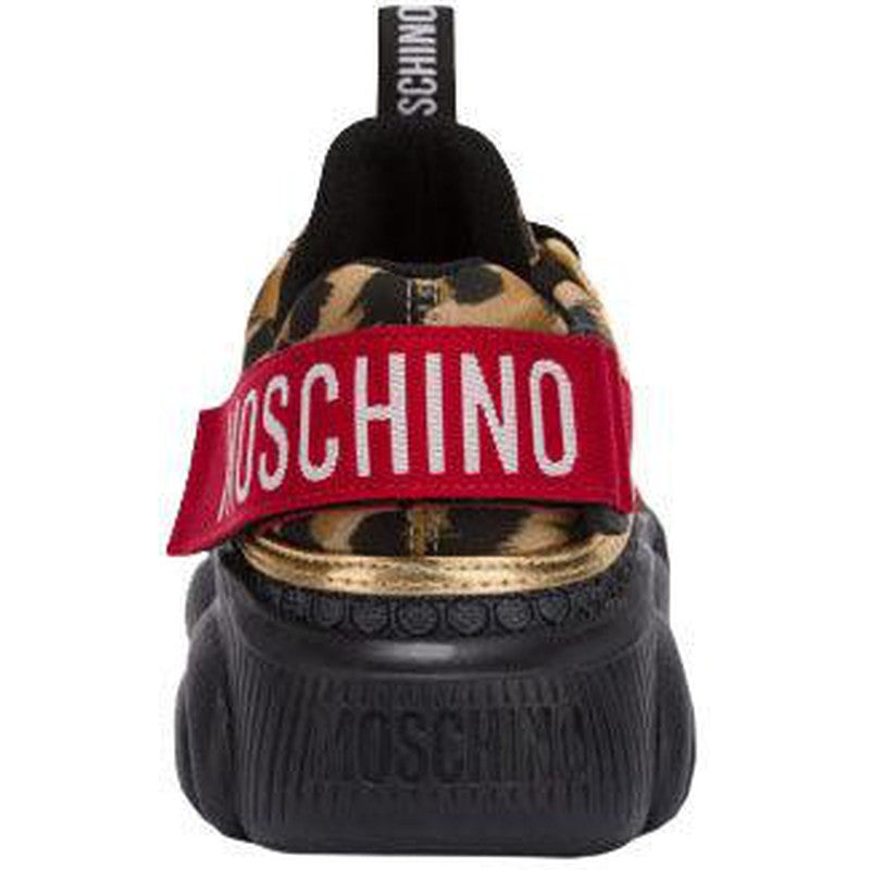 Women's Moschino Couture Teddy Shoes With Strap - Krush Clothing