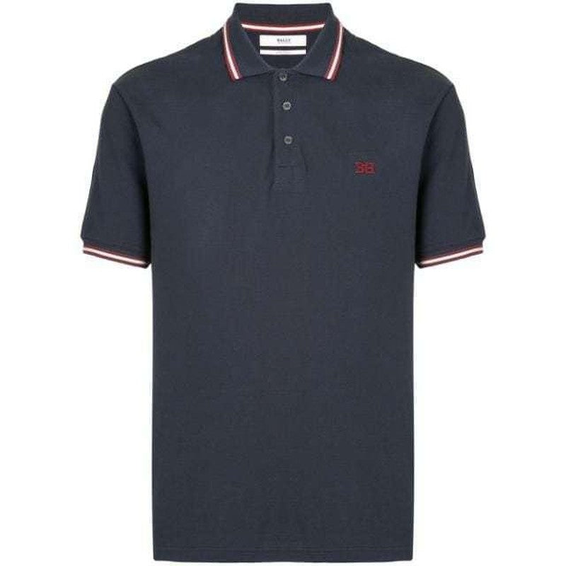 Men s Bally B Chain Embroidered Polo