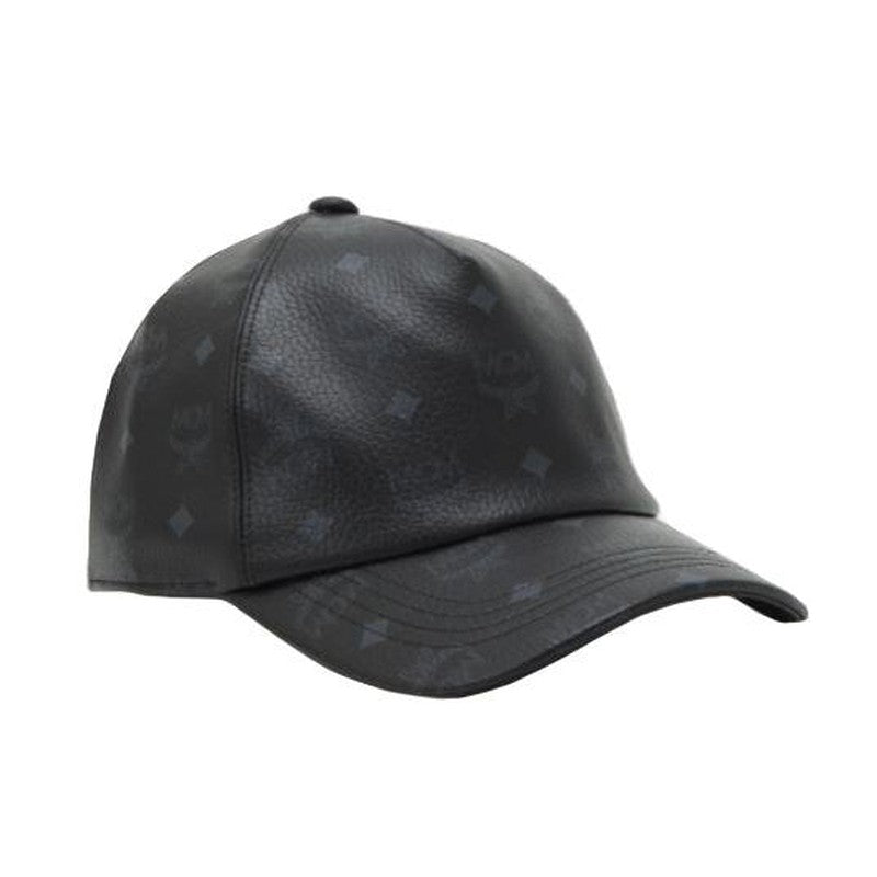 Men's MCM Classic Cap In Visetos Black O/S - Krush Clothing