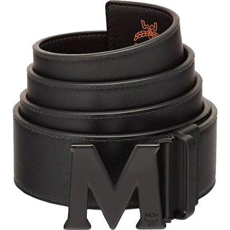 MCM Claus M Reversible Belt 1.75" in Visetos Cognac | COGNAC - Krush Clothing