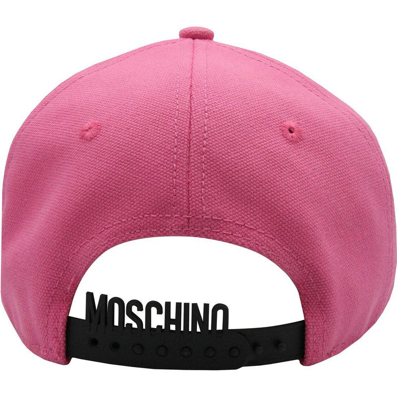 Moschino Couture Canvas Snapback Pink - Krush Clothing