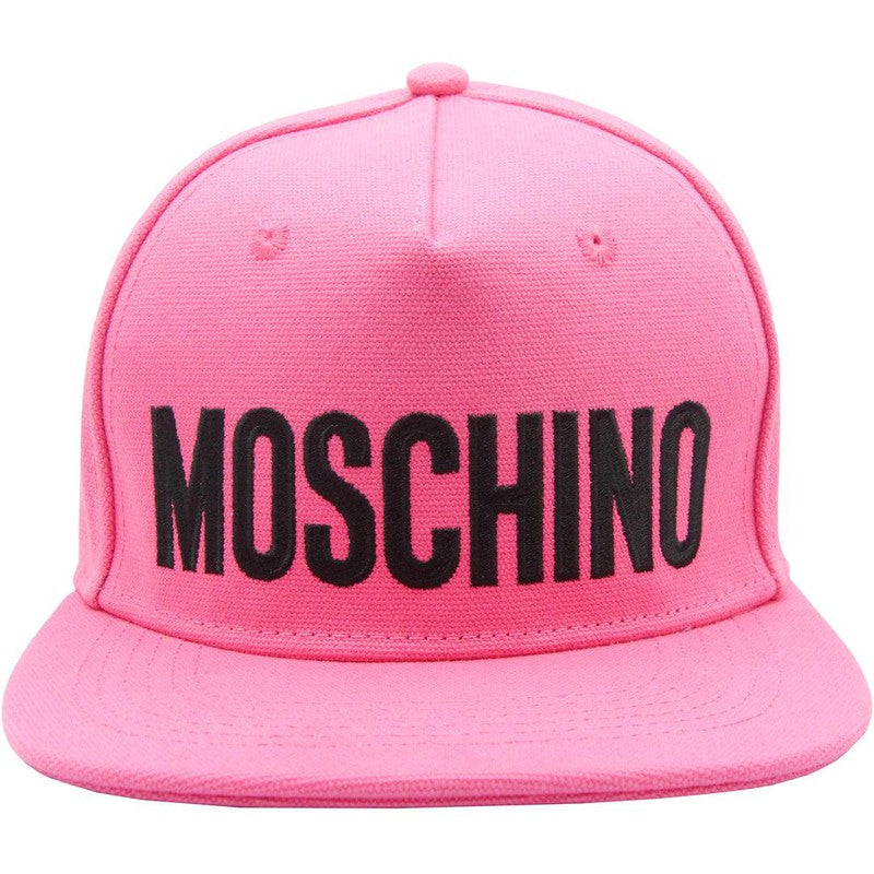 Moschino Couture Canvas Snapback Pink - Krush Clothing