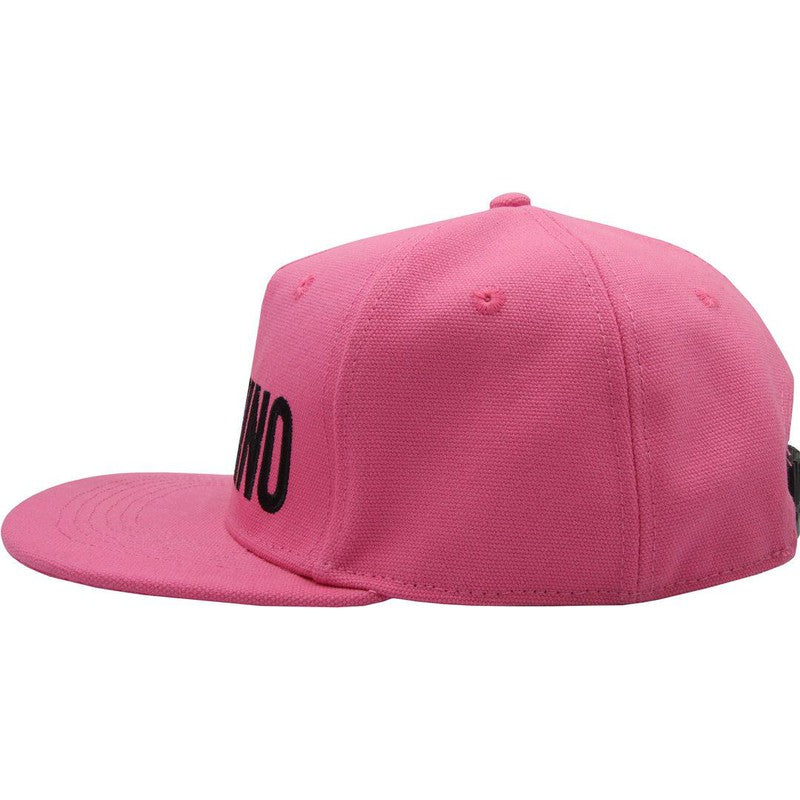 Moschino Couture Canvas Snapback Pink - Krush Clothing