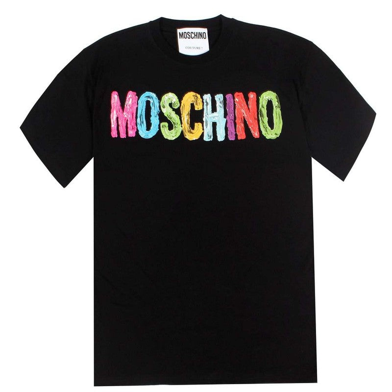 Women's Moschino Multi Logo T-shirt - Krush Clothing