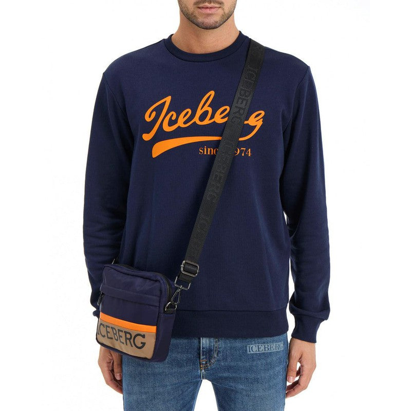 Crossbody Bag With Institutional Logo - Krush Clothing