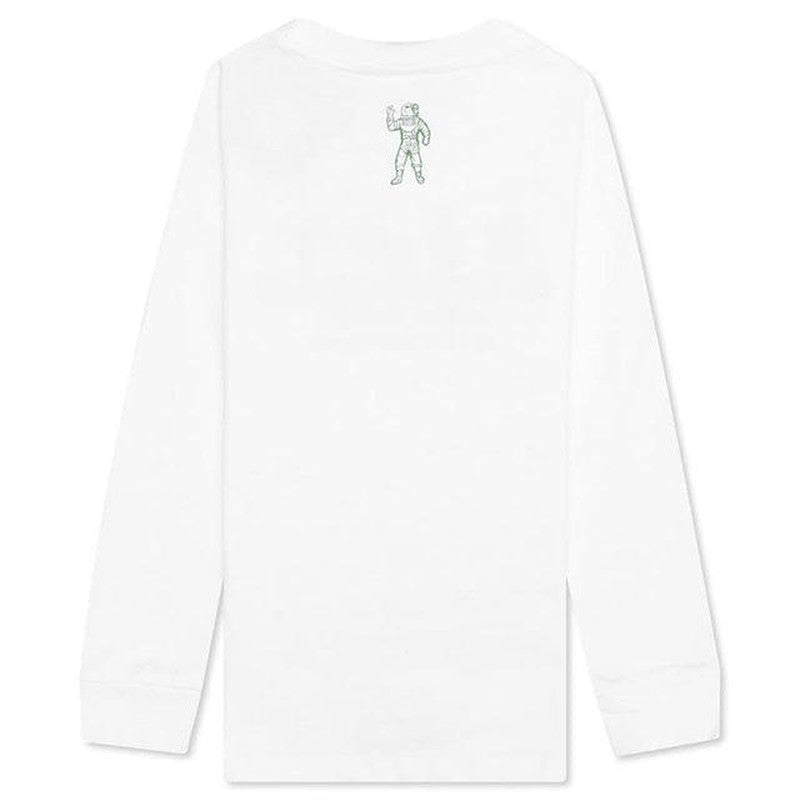 Kid's BB Beach Club LS Knit Bleach White - Krush Clothing