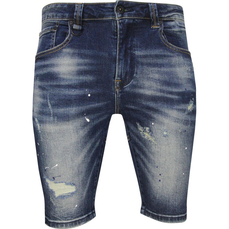 Men's Platinum 999 Denim Shorts - Krush Clothing