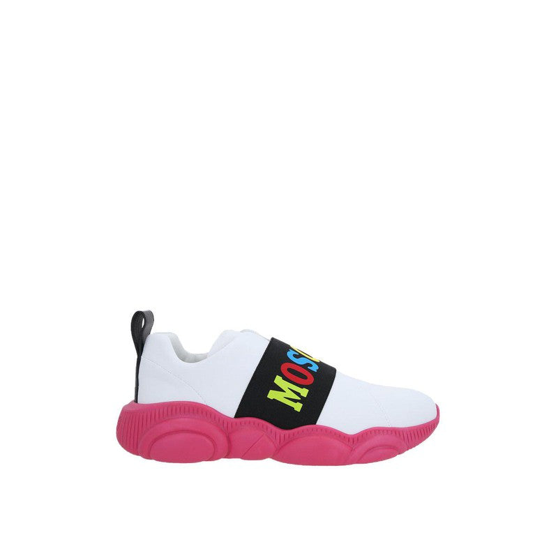 Women's Moschino Teddy Lycra Slip-On Sneakers - Krush Clothing