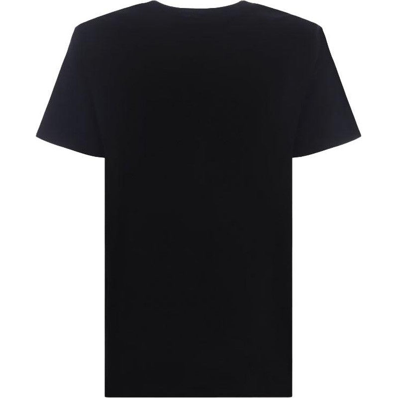 Men's Moschino Couture Slim-Fit Crew Tee, Black - Krush Clothing