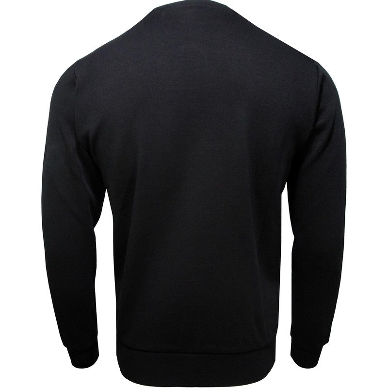 Men's Heritage Logo Sweatshirt, Black - Krush Clothing