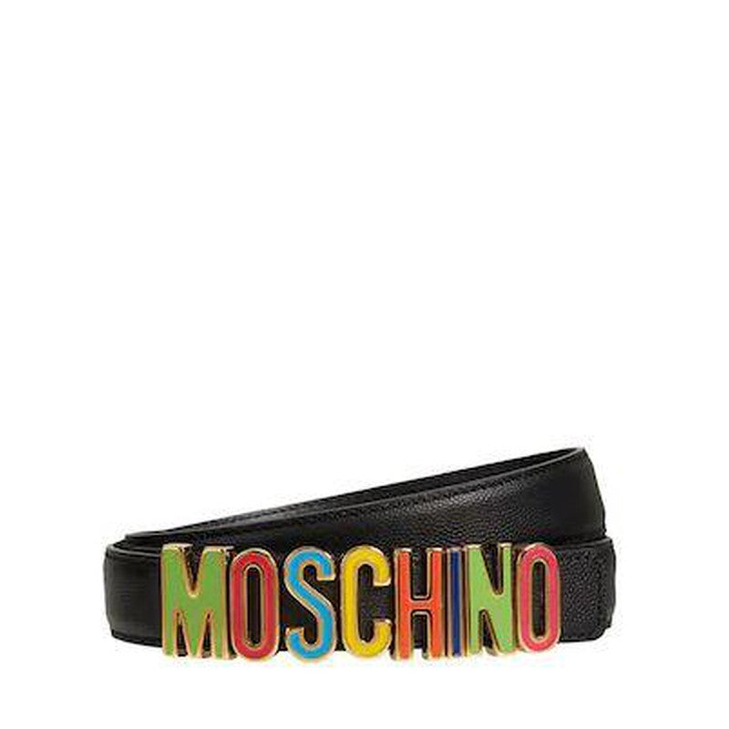 Women's Moschino Multi Color Buckle Belt - Krush Clothing