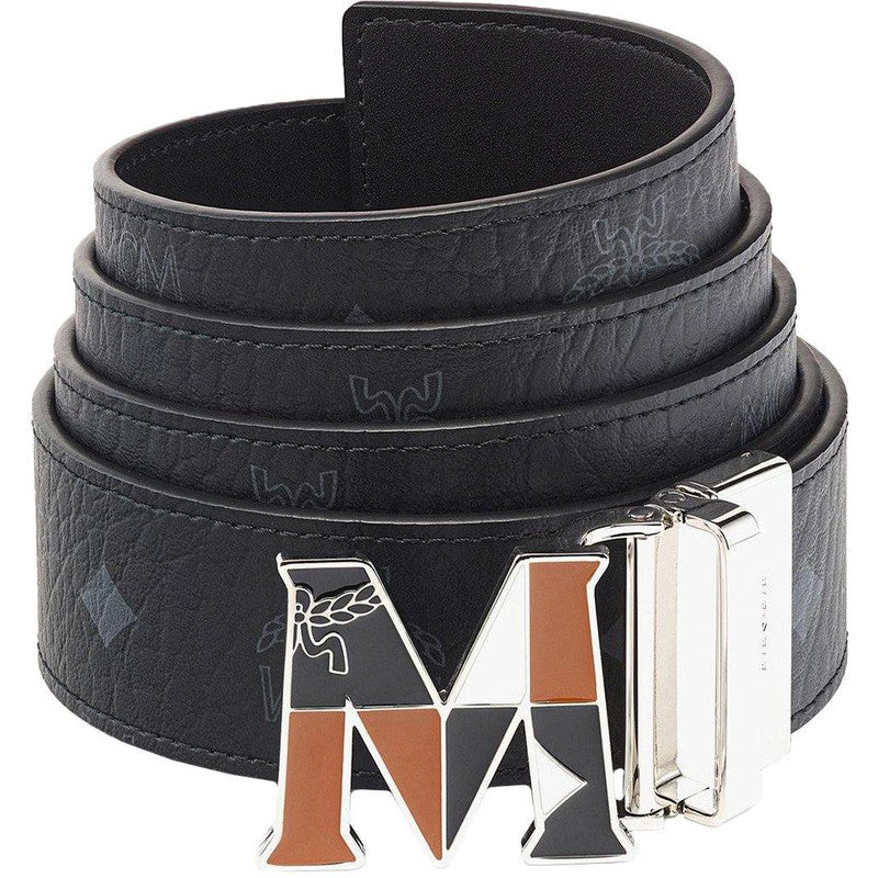 MCM Claus Weaving M Reversible Belt 1.5” in Visetos - Krush Clothing