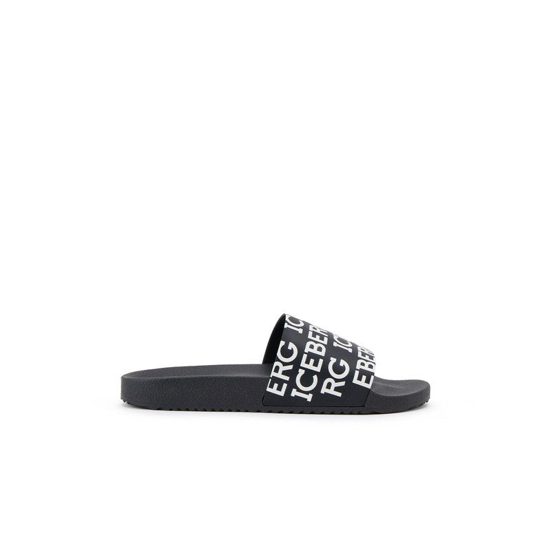 Men's Iceberg Black Pool Slides - Krush Clothing