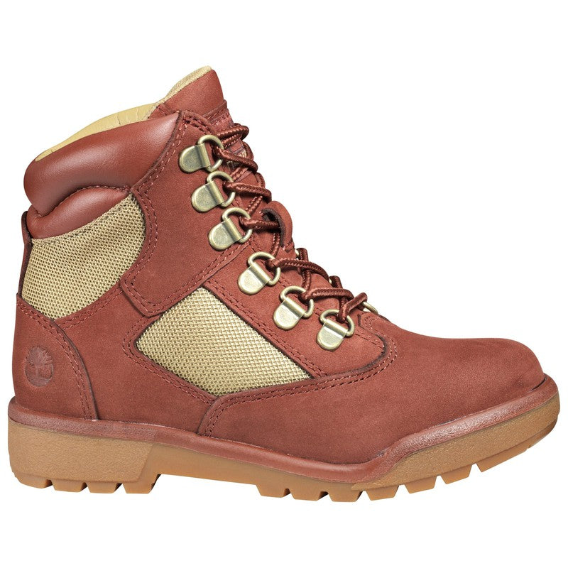 Youth's 6" Field Boots, Rust Nubuck - Krush Clothing