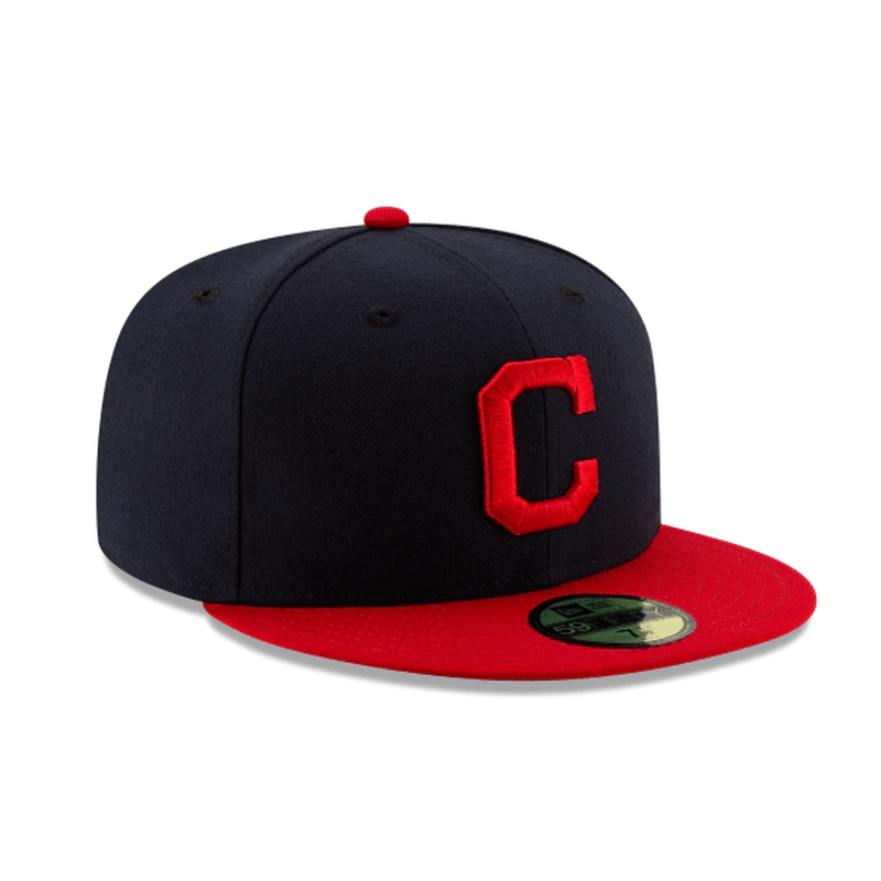 New Era Cleveland Indians Authentic Collection Home 59fifty Fitted - Krush Clothing