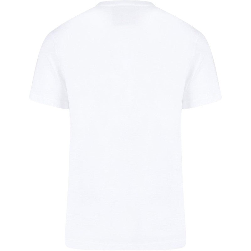 Men's Moschino Double Question Mark T-Shirt, White - Krush Clothing