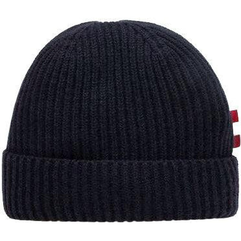 Bally Cashmere Knitwear Beanie, Ink - Krush Clothing