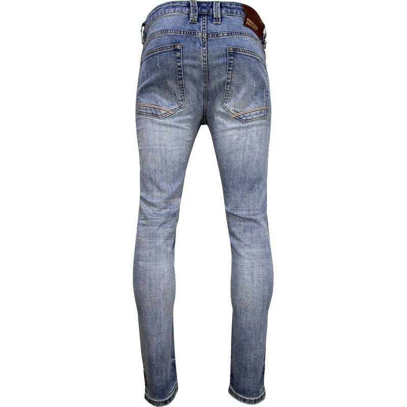 Men's Stitch Work Skinny Jean - Krush Clothing