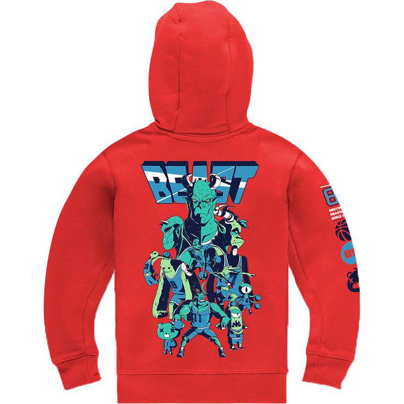 Kid's Beast Pullover Hoodie - Krush Clothing