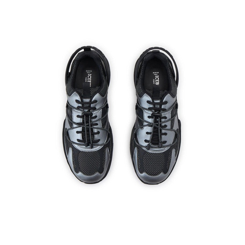 Iceberg Kakkoi Black Sneakers - Krush Clothing