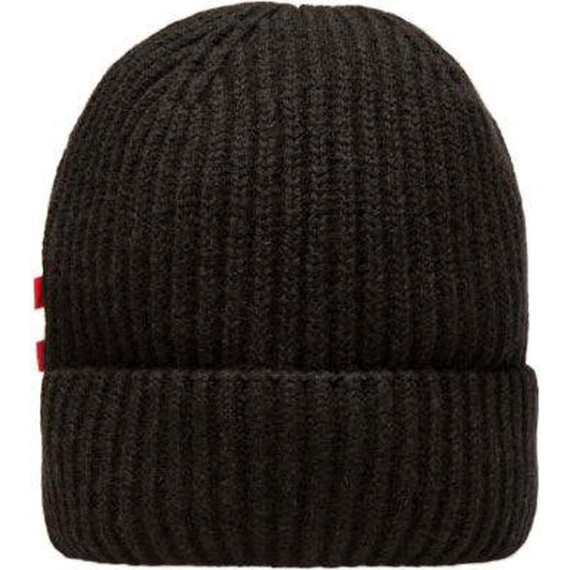 Bally Cashmere Knitwear Beanie, Black - Krush Clothing