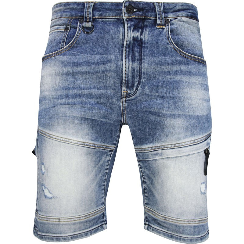 Privilege Society Men's Ice Pix Denim Shorts - Krush Clothing