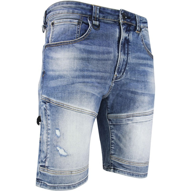 Privilege Society Men's Ice Pix Denim Shorts - Krush Clothing