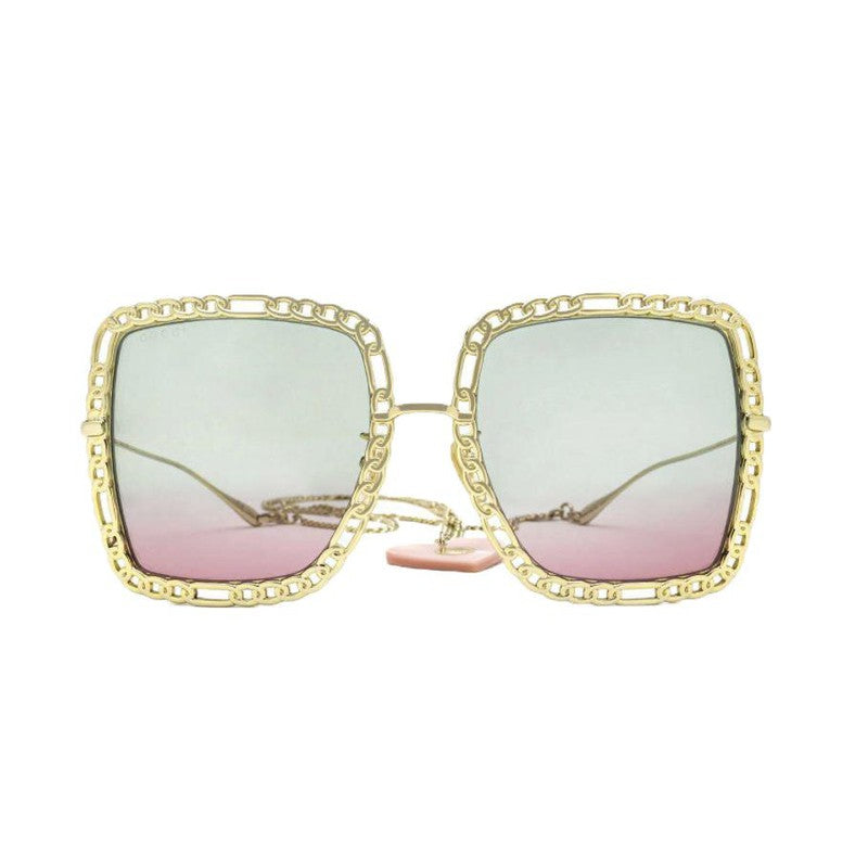 Women's Gucci Chain Frame Sunglasses - Krush Clothing