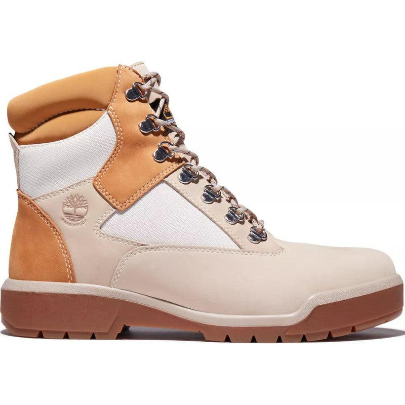 Men's 6-Inch Waterproof Field Boots , Light Beige Nubuck - Krush Clothing