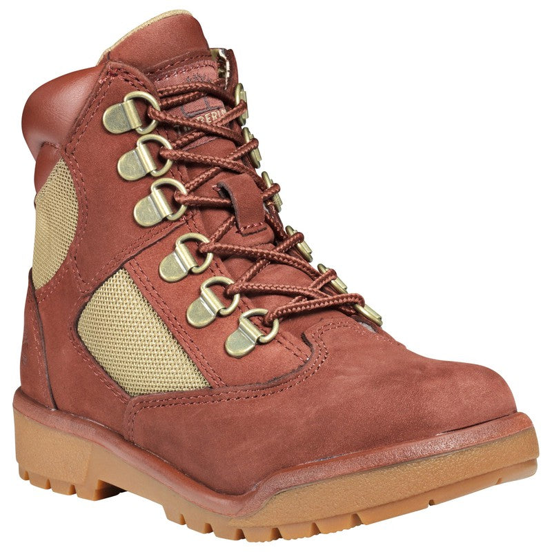 Youth's 6" Field Boots, Rust Nubuck - Krush Clothing