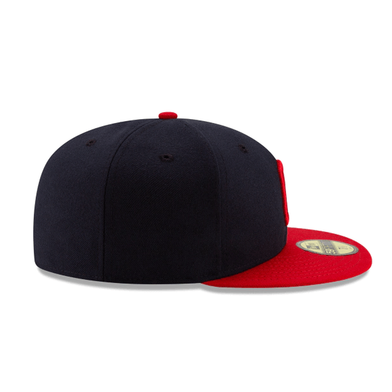 New Era Cleveland Indians Authentic Collection Home 59fifty Fitted - Krush Clothing