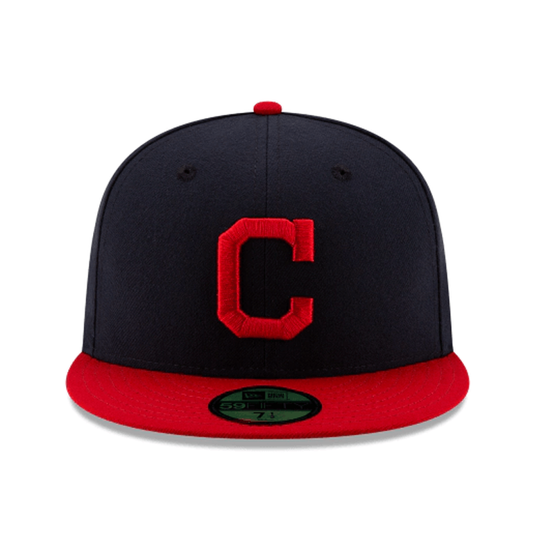 New Era Cleveland Indians Authentic Collection Home 59fifty Fitted - Krush Clothing