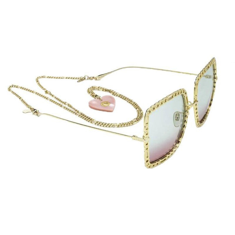 Women's Gucci Chain Frame Sunglasses - Krush Clothing