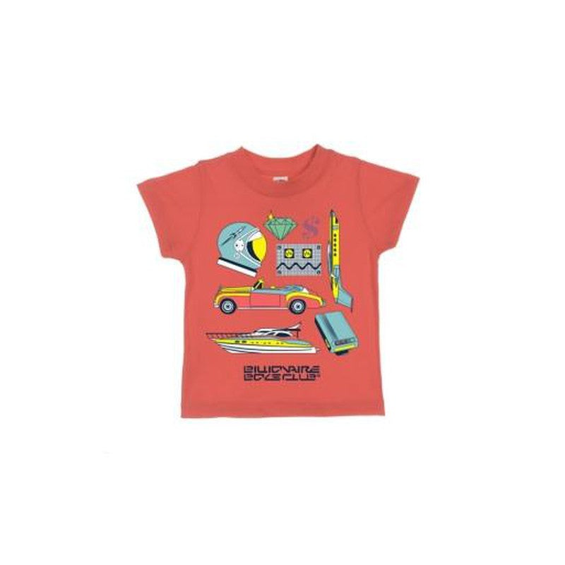 Kid's BB Playtoys Ss Tee, emberglow - Krush Clothing